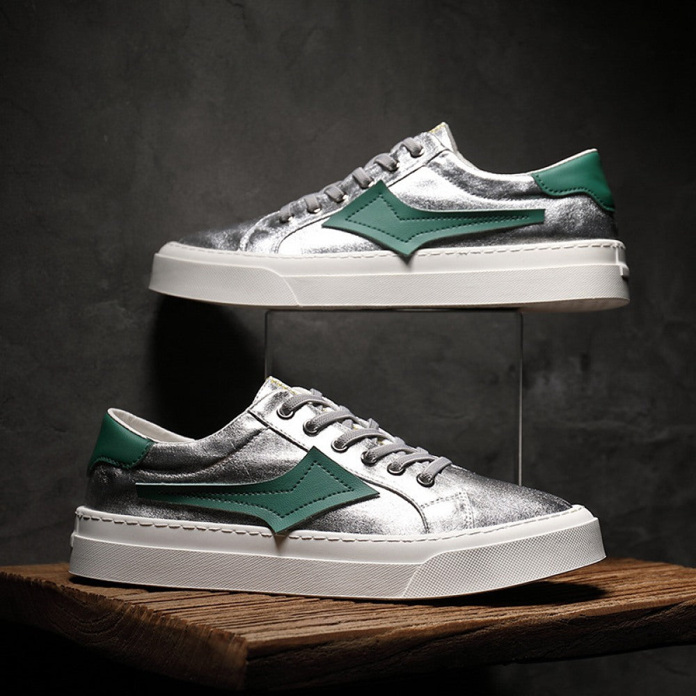 Men's New Low-Cut Lace-Up Casual Shoes