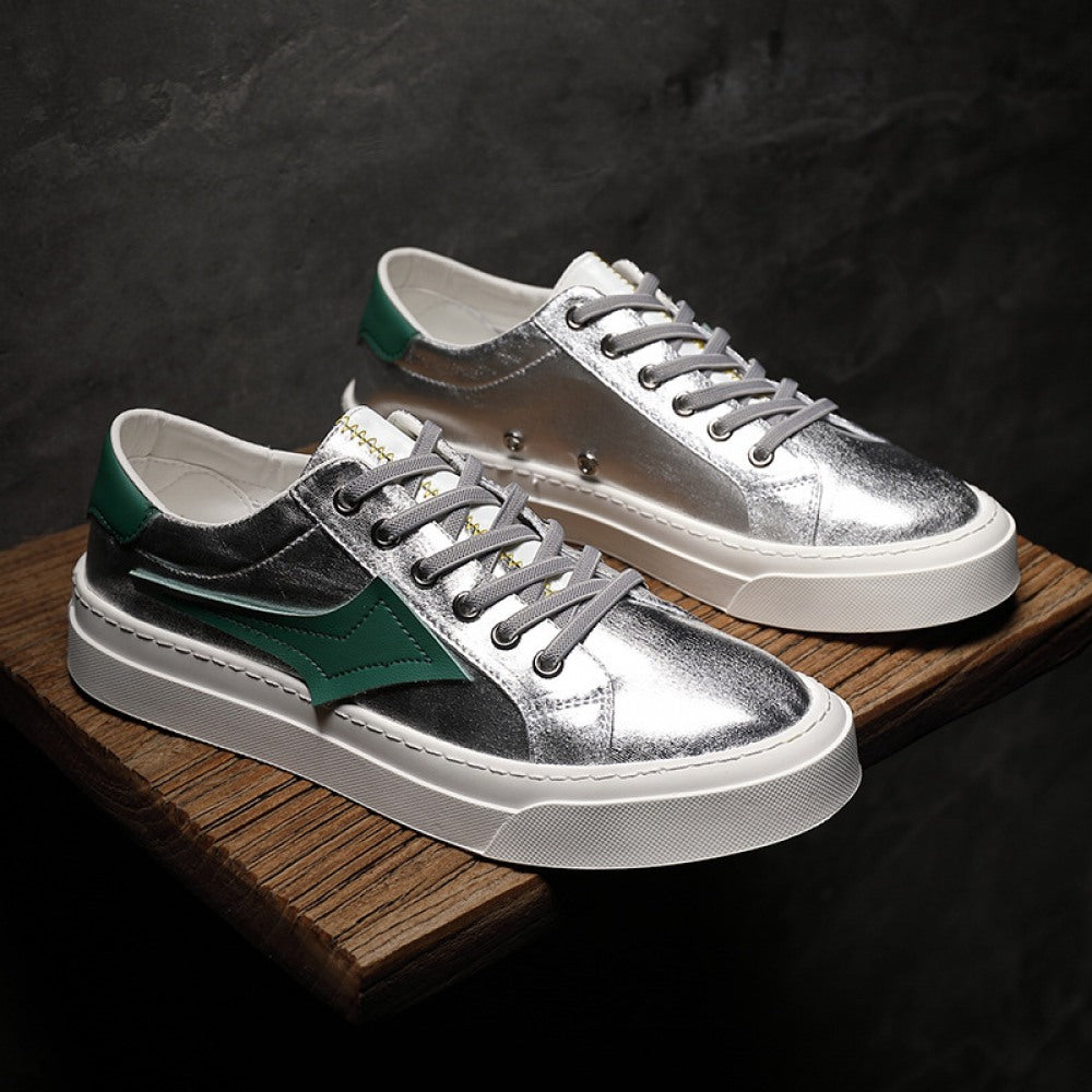 Men's New Low-Cut Lace-Up Casual Shoes