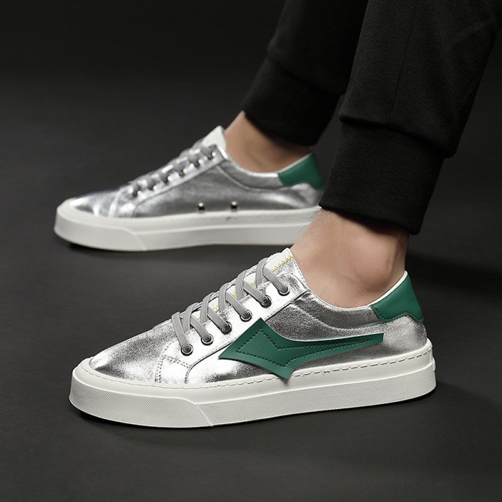 Men's New Low-Cut Lace-Up Casual Shoes