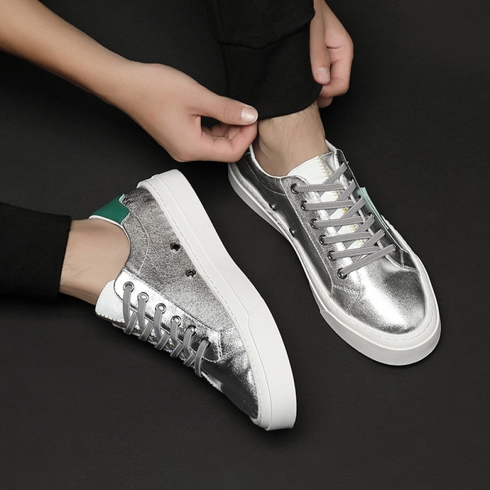 Men's New Low-Cut Lace-Up Casual Shoes