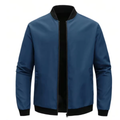 Men's Business Casual Loose Fit Stand Collar Jacket