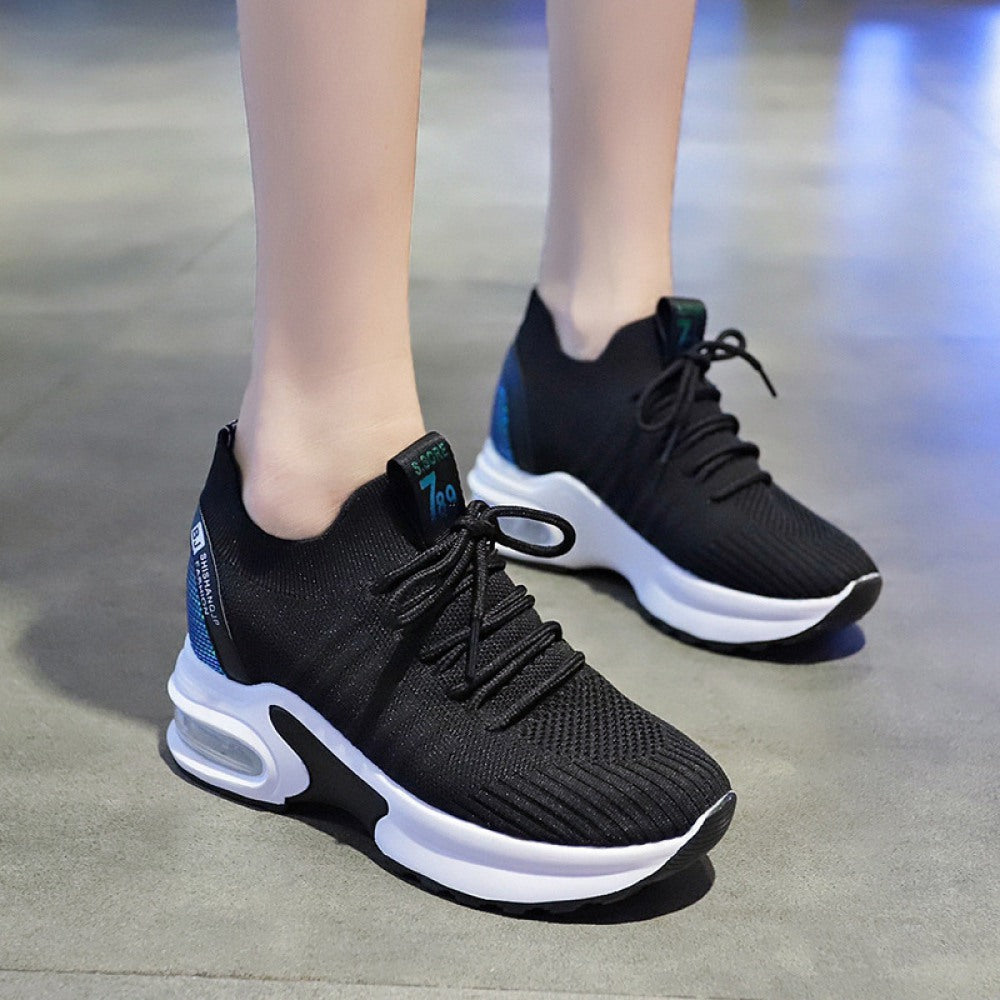 Women's Spring New Increased Platform Sports Shoes