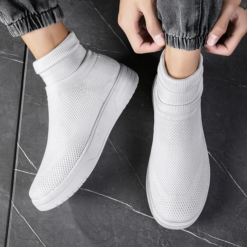 Durable Round Toe Comfortable Slip On Canvas Shoes